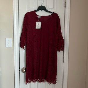 Maroon dress